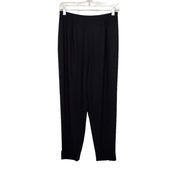 Jones New York Black Dress Pants Cuffed Hem Size 16W Plus size - Picture 1 of 10